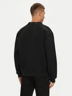 Swetry męskie - Hugo Kardigan Dacardigo 50516705 Czarny Relaxed Fit - miniaturka - grafika 1