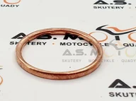 Części motocyklowe - Uszczelka Kolanka Tłumika Simson S51 Sr50 Miedziana - miniaturka - grafika 1