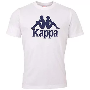 Kappa Męski T-shirt Authentic Caspar, biały, L - Koszulki męskie - miniaturka - grafika 1