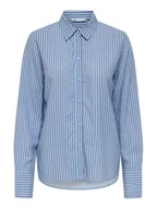 Koszule damskie - ONLY Koszula Berit 15320243 Niebieski Regular Fit - miniaturka - grafika 1