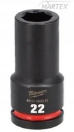 Klucze i nasadki - MILWAUKEE IMPACT SOCKET 3/4" 22mm LONG - miniaturka - grafika 1