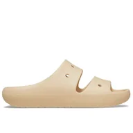 Klapki i japonki damskie - Klapki Crocs Classic V2 209403-2DS - brązowe - miniaturka - grafika 1