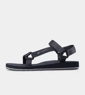 4F, Sandały damskie, Midshop shoes, ciemny szary, rozmiar 39 - Sandały damskie - miniaturka - grafika 1