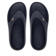 Klapki i japonki damskie - Japonki Tommy Hilfiger Th Comfort Beach Sandal FW0FW08522 Granatowy - miniaturka - grafika 1