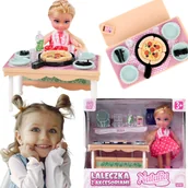 Lalki dla dziewczynek - Lalka Natalia z kuchnią 11 cm mix - Artyk - miniaturka - grafika 1