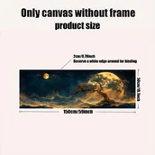 Inne - TEMU Obraz na Płótnie "Gigantyczne Drzewo Życia" - Nowoczesna Abstrakcyjna Sztuka Ścienna, Geometryczny Wzór do Salonu, Sypialni i Więcej - - miniaturka - grafika 1