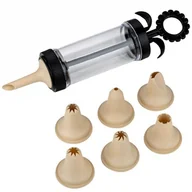 Pozostałe akcesoria kuchenne - Dekorator do kremu ciast tortów misty 18 cm 150 ml O-10-111-065 - NATYCHMIASTOWA WYSYŁKA !! - miniaturka - grafika 1