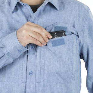 Helikon - Koszula Defender Mk2 Gentleman Shirt® - Melange Blue - KO-DGM-PO-6520Y - Koszule męskie Helikon - Koszula Defender Mk2 Gentleman Shirt® - Melange Blue - KO-DGM-PO-6520Y - Koszule męskie - miniaturka - grafika 5