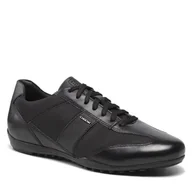 Sneakersy męskie - Sneakersy Geox U Wells A U74T5A 08511 C9999 Czarny - miniaturka - grafika 1