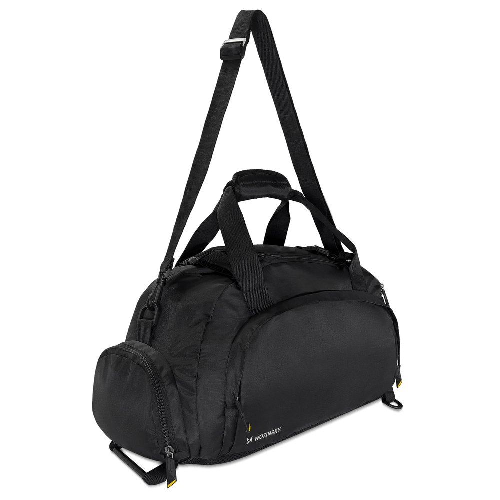 Torba Sportowa Podróżna Plecak Bagaż Podręczny 40X20X25CM Czarny