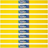 Szkolne artykuły papiernicze - Bibuła Marszczona Bambino 50x200cm Ozdobna Żółty 10 Sztuk - miniaturka - grafika 1