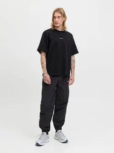 Jack & Jones Koszulka w kolorze czarnym - Koszulki męskie - miniaturka - grafika 1