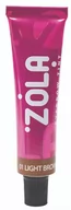Akcesoria i kosmetyki do stylizacji brwi - Project Lashes, Farbka Do Brwi Zola 01 Light Brown 15 Ml - miniaturka - grafika 1