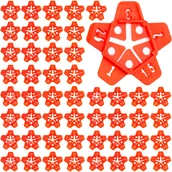 Narzędzia warsztatowe - Uniwersalne krzyżyki gwiazdki dystansowe 50 szt. SILVER - miniaturka - grafika 1