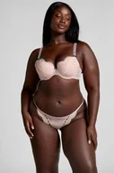 Biustonosze - Hunkemöller Biustonosz Dorothy usztywniany z fiszbinami Różowy - miniaturka - grafika 1
