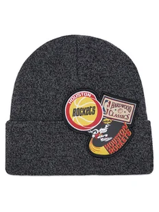Mitchell & Ness Czapka Logo Patch HCFK4341 Czarny - Czapki męskie - miniaturka - grafika 1