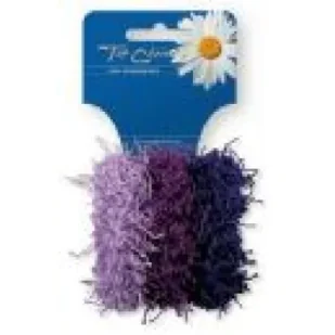 Top Choice Gumka do włosów Spaghetti Fioletowa 21701 3 szt. - Ozdoby do włosów - miniaturka - grafika 1