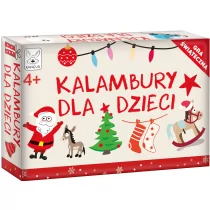 Kalambury dla dzieci. Gra świąteczna Kangur - Gry planszowe - miniaturka - grafika 1