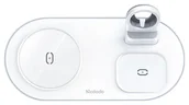 Ładowarki do telefonów - McDodo CH-7062 3w1 15W telefon/TWS/Apple watch biała - miniaturka - grafika 1