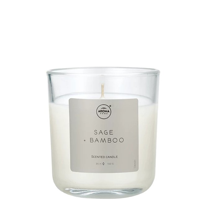 Aroma Home Simplicity Series Świeca Sage & Bamboo 150 g