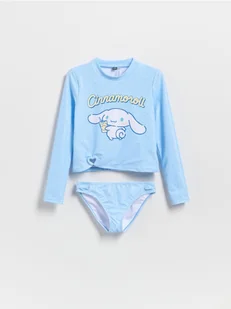 Reserved - Dwuczęściowy strój kąpielowy Cinnamoroll - jasnoniebieski - Stroje kąpielowe dla dziewczynek - miniaturka - grafika 1