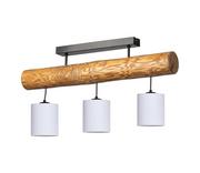 Lampy sufitowe - Spot-Light DO69771351 - Surface-mounted żyrandol FORESTA 3xE27/25W/230V sosna - miniaturka - grafika 1