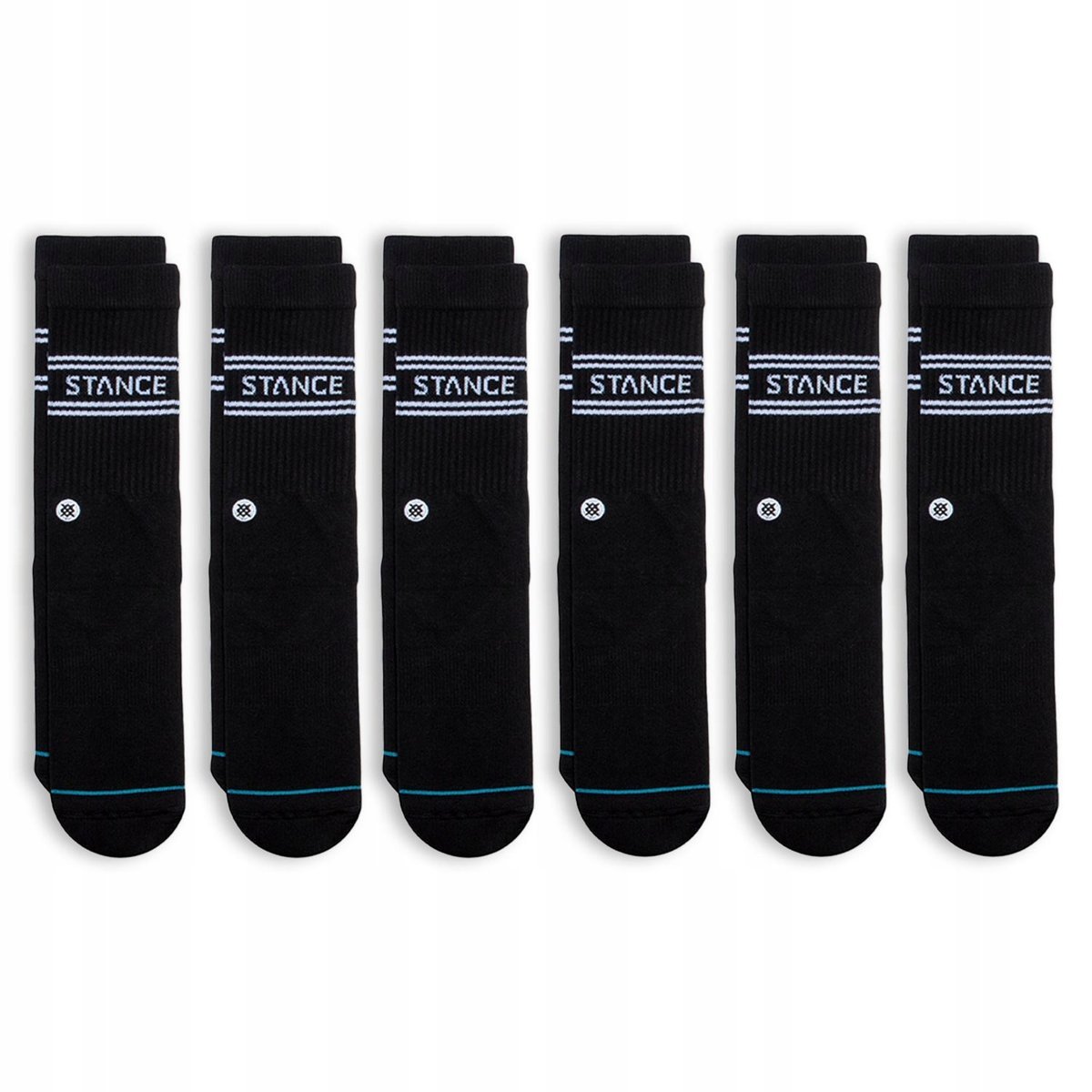 Skarpety Stance Crew Basic (6 par)