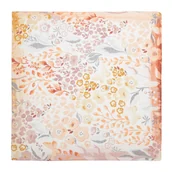 Apaszki i szaliki męskie - Wzorzysta damska chusta różowo - beżowa - miniaturka - grafika 1