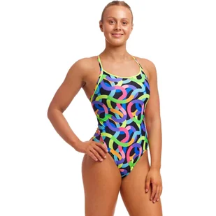 Strój kąpielowy damski Funkita Got Worms Diamond Back - Stroje kąpielowe dla dziewczynek - miniaturka - grafika 1