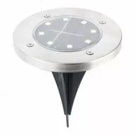 Lampy ogrodowe - Volteno Lampka solarowa metal+plastik - miniaturka - grafika 1
