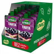 Koncentraty warzywne, przeciery - Łowicz Deser ryżowo-owocowy a'la tarta porzeczkowa 100 g x 12 sztuk - miniaturka - grafika 1