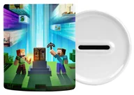 Skarbonki - SKARBONKA DLA DZIECI MINECRAFT Z IMIENIEM - miniaturka - grafika 1