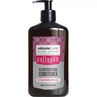 Arganicare Arganicare Collagen Reconstructuring Conditioner Odżywka odbudowująca do cienkich włosów 400 ml - Odżywki do włosów - miniaturka - grafika 1