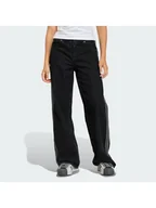 Spodnie damskie - adidas Jeansy Firebird KD2909 Czarny Regular Fit - miniaturka - grafika 1