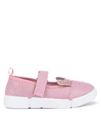 Buty dla dziewczynek - Nelli Blu Kapcie CF2414-1 Różowy - miniaturka - grafika 1