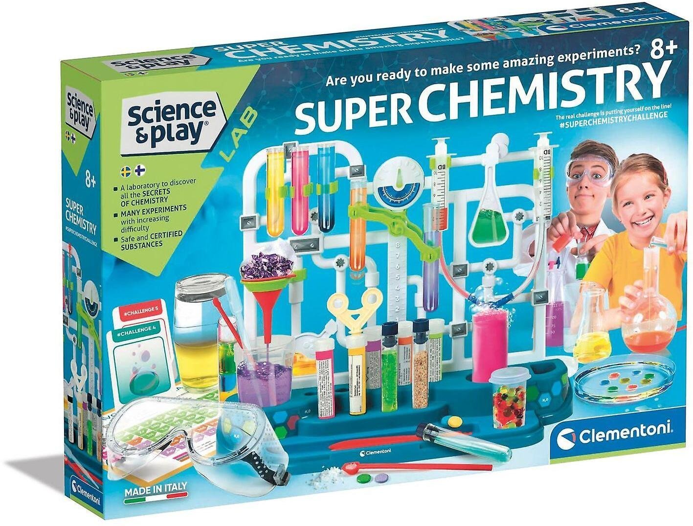 Clementoni Super Chemistry zestaw naukowy