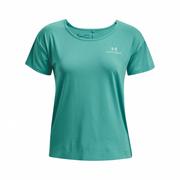 Koszulki sportowe damskie - Damska koszulka treningowa UNDER ARMOUR UA Rush Energy Core SS - miniaturka - grafika 1