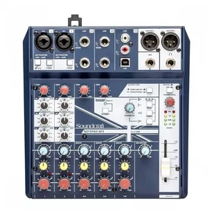 'SOUNDCRAFT NOTEPAD 8 FX MIKSER ANALOGOWY USB SOUNDCRAFT 008-08-212' - Akcesoria do nagłośnienia - miniaturka - grafika 1
