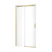 Ścianki i drzwi prysznicowe - EXCELLENT KAEX.2612.1000.LP1/2.GL Rols drzwi przesuwne 100x200cm złoty 1/2 - miniaturka - grafika 1