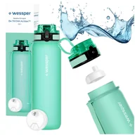 Butelki filtrujące - Wessper B4 Tritan Actitex Butelka filtrująca 0,5L zielona + filtr - miniaturka - grafika 1