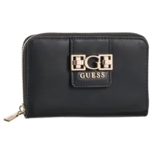 Portfel Jane Slg Medium Zip Around SWVG98 91140 Black (GU796-a) Guess - Portfele - miniaturka - grafika 1