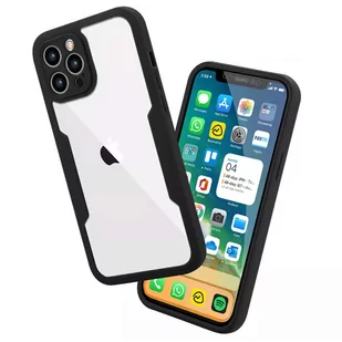 Etui Pancerne 360 obudowa Alogy Armor Case na telefon do Apple iPhone 13 Pro Max Black - Etui i futerały do telefonów - miniaturka - grafika 6
