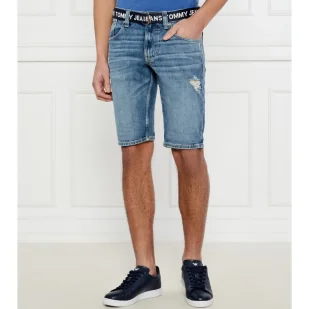 Tommy Jeans Jeansowe szorty RONNIE Regular Fit - Spodenki męskie - miniaturka - grafika 1