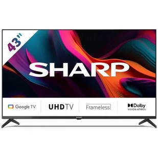 Telewizor SHARP 43GL4460E 43'' 4K Google TV - Telewizory - miniaturka - grafika 1