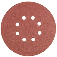 Materiały ścierne - Krążki ścierne 150 mm, K100, 5 szt,, z 8 otworami GRAPHITE - miniaturka - grafika 1