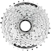 Kasety rowerowe - SHIMANO Kaseta Alivio CS-HG51 srebrny / Ilość biegów: 8 / Stopniowanie: 11-30 ACSHG518130 - miniaturka - grafika 1