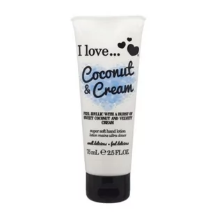 I Love Coconut & Cream krem do rąk 75 ml - Kremy i maski do rąk - miniaturka - grafika 1