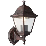 Lampy ogrodowe - Ogrodowy kinkiet Nissie 90991A55 Brilliant rustykalny IP44 rdzawy - miniaturka - grafika 1