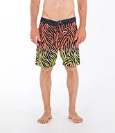 Spodenki męskie - Hurley Hurley Męskie szorty M Phtm Fl Ac Zebra 18' Board Shorts Total Orange 36 MBS0010300-803 - miniaturka - grafika 1