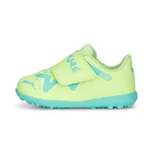 Piłka nożna - PUMA Future Play TT V INF buty piłkarskie, szybkie żółte czarne elektryczne, miętowe pieprzowe, 40 EU - miniaturka - grafika 1